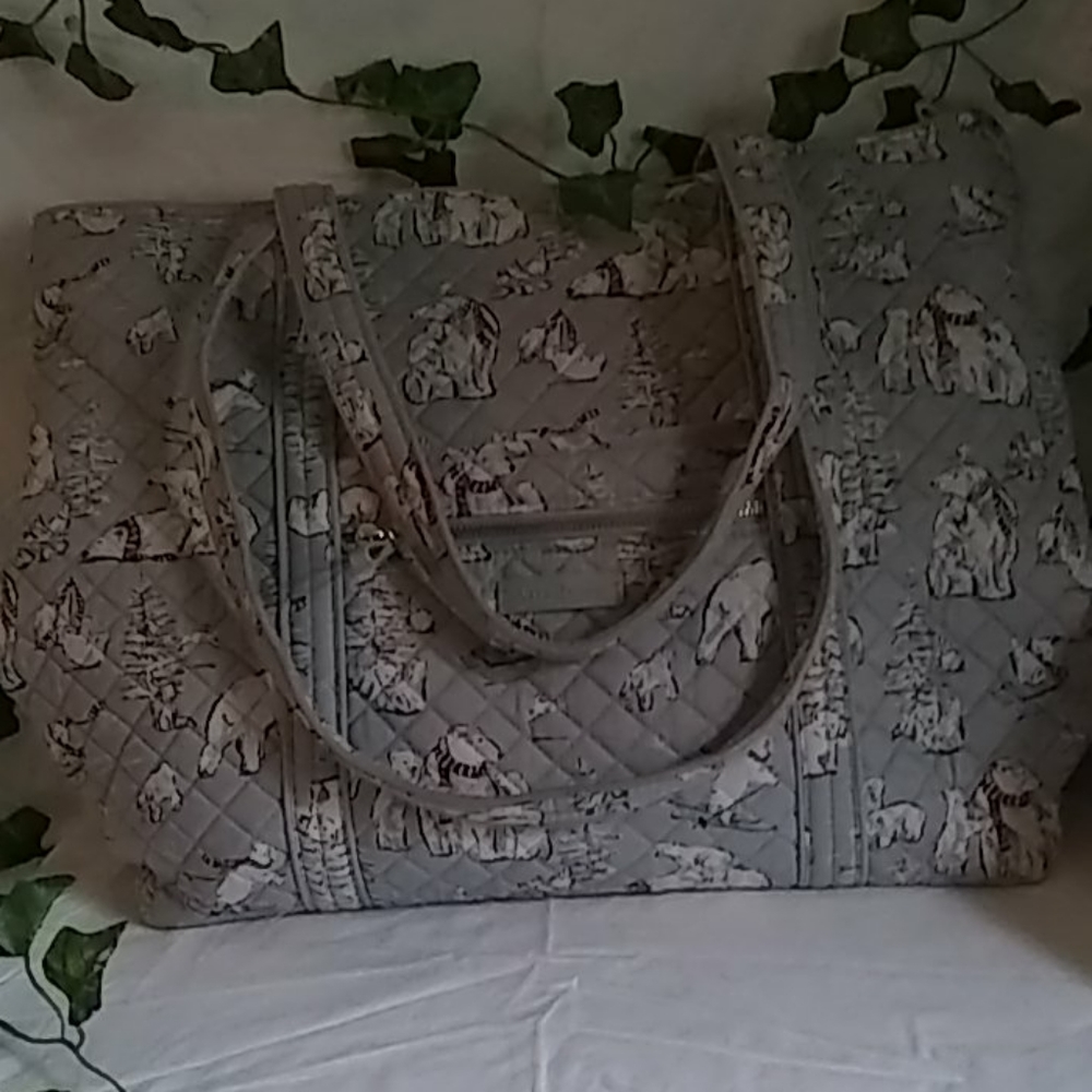 Vera Bradley Polar Bear Large Bag